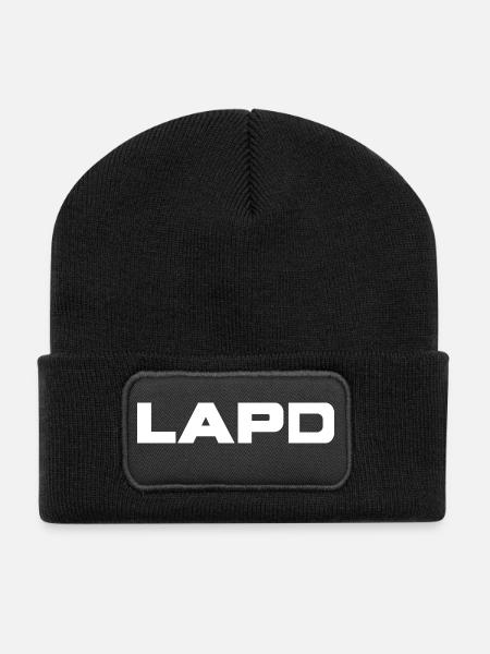 LAPD - Recycled Patch Beanie - black