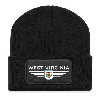 Chemise de fan de Virginie-Occidentale – Nature & Pride - Beanie recyclé à patch - noir - Devant