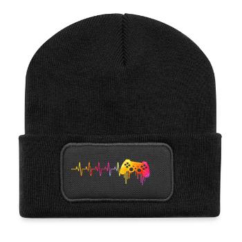 Amour des joueurs - Beanie recyclé à patch - noir - Devant