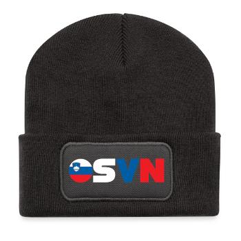 Slovenia - Recycled Patch Beanie - dark grey - Front