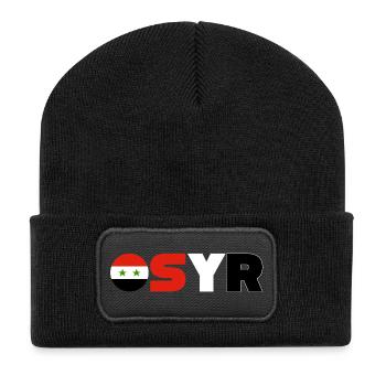 Syria - Recycled Patch Beanie - black - Front