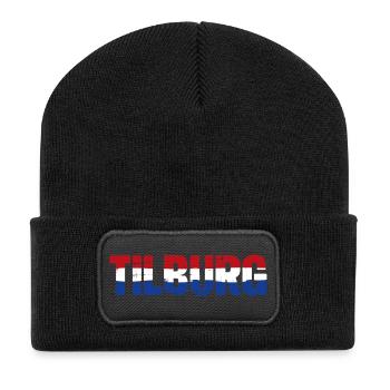 Tilburg, Netherlands - Recycled Patch Beanie - black - Front