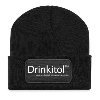 Drink Drug Drinkitol Drink It All Drink - Recycled Patch Beanie - black - Front