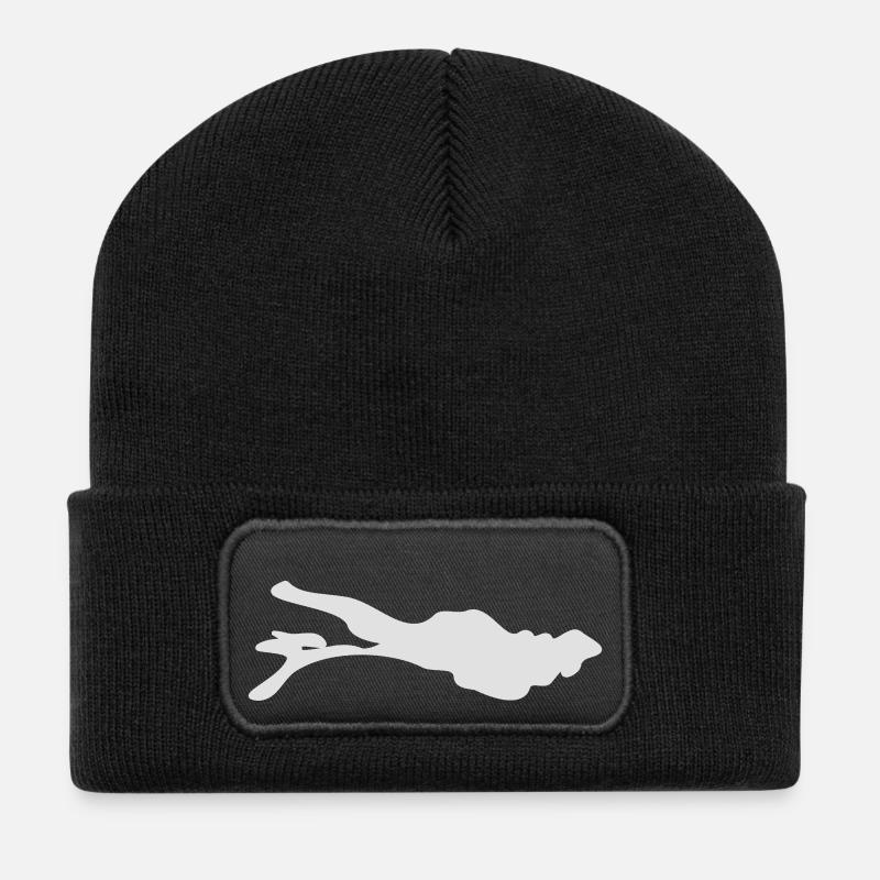 bodensee - Recycelte Patch Beanie - Schwarz