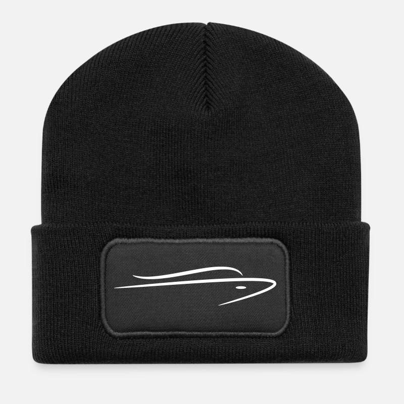 Boat - Recycled Patch Beanie - black