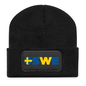 Sweden - Recycled Patch Beanie - black - Front