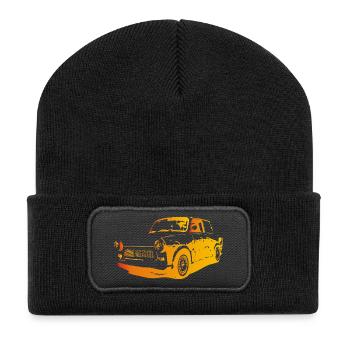  601 Tuning - Recycelte Patch Beanie - Schwarz - Vorne