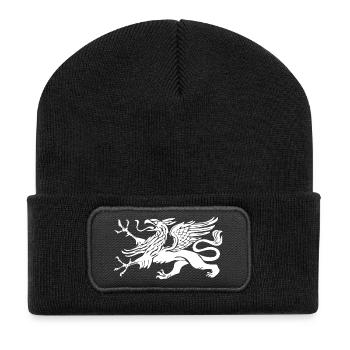Rostock Griffin - Vogel Griffin - Recycled Patch Beanie - black - Front