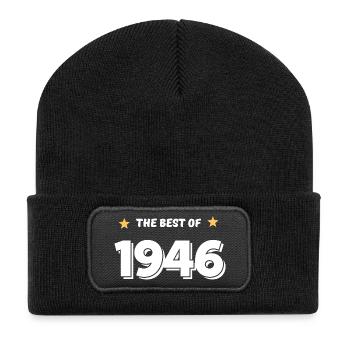 Best of 1946 - Recycled Patch Beanie - black - Front