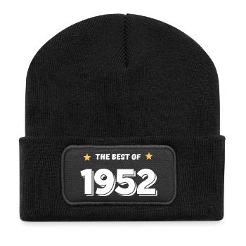 Best of 1952 - Recycled Patch Beanie - black - Front