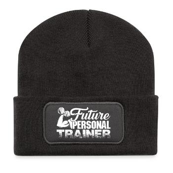 Personal Trainer Future Personal Trainer - Recycled Patch Beanie - dark grey - Front
