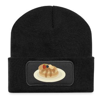 Pancake Stack - Recycled Patch Beanie - black - Front