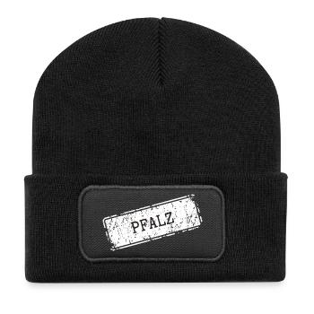 Fascination Palatinate Wine Country Design - Recycled Patch Beanie - black - Front