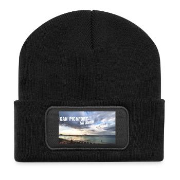 Beach Sunset Love Mallorca Can Picafort - Recycled Patch Beanie - black - Front