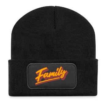 Family - Recycled Patch Beanie - black - Front