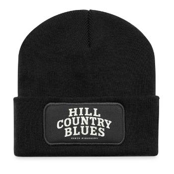 Hill Country Blues North Mississippi - Recycled Patch Beanie - black - Front