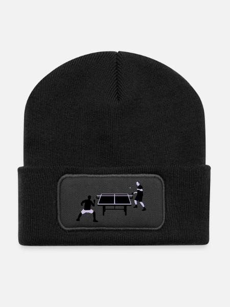 table_tennis_052012_c_2c - Recycled Patch Beanie - black