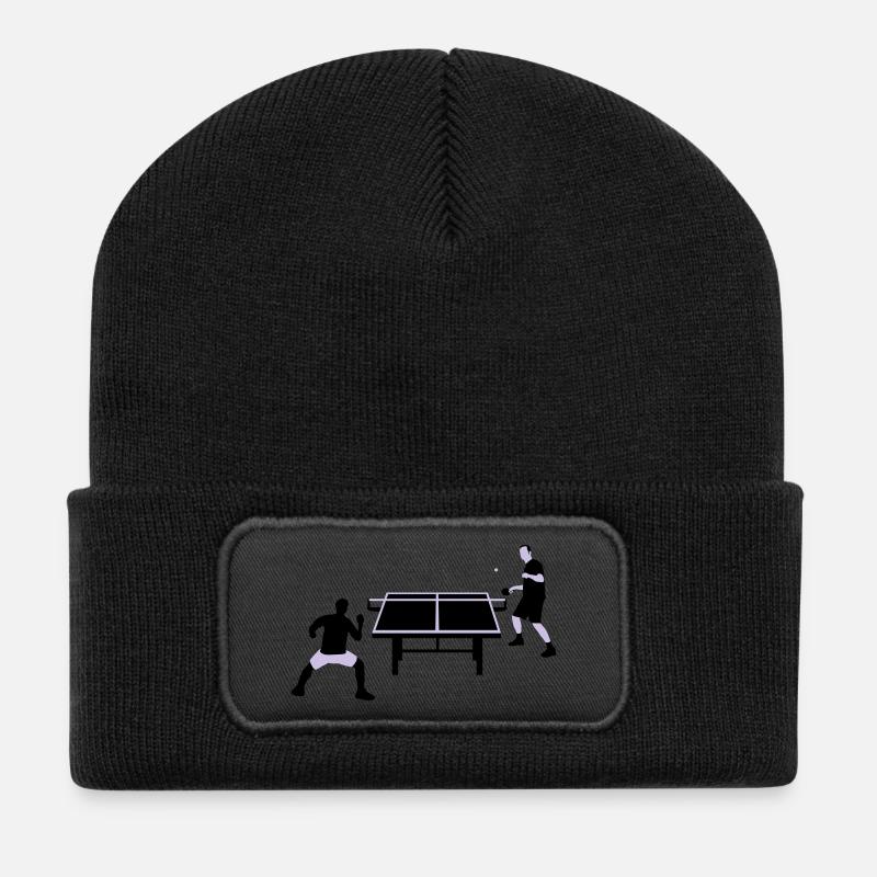 table_tennis_052012_c_2c - Recycled Patch Beanie - black