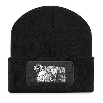 BEST MECHANIC - Recycled Patch Beanie - black - Front