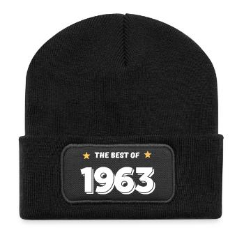 Best of 1963 - Recycled Patch Beanie - black - Front