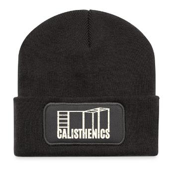 Calisthenics - Recycled Patch Beanie - dark grey - Front