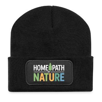Spécialiste certifié en médecine naturelle clinique - Beanie recyclé à patch - noir - Devant