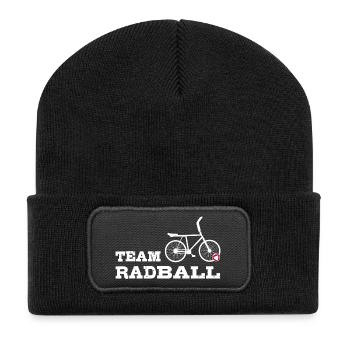Cyclisme par équipe, Cyclistes de compétition, Cyclisme en salle - Beanie recyclé à patch - noir - Devant