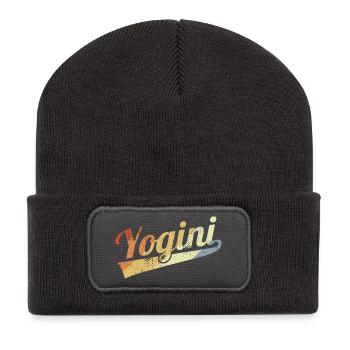 Vintage Yogini - Recycled Patch Beanie - dark grey - Front