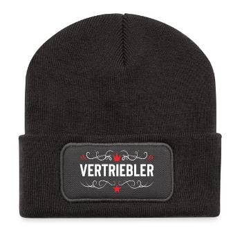 Zahnarzt Beruf - Recycelte Patch Beanie - Dunkelgrau - Vorne