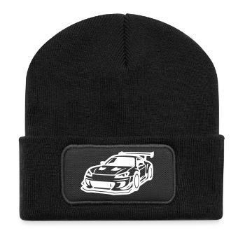 Car Sports Car Car Racing - Recycled Patch Beanie - black - Front