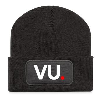 Seen - Recycled Patch Beanie - dark grey - Front
