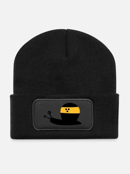 blind - Recycelte Patch Beanie - Schwarz