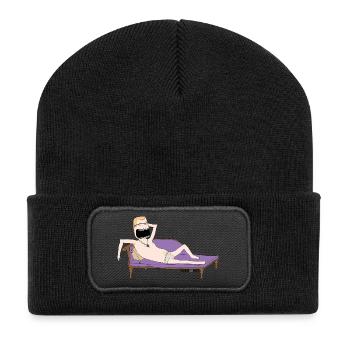 draw me like titanic - Recycled Patch Beanie - black - Front