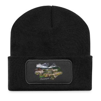 Franche Comté Besançon - Beanie recyclé à patch - noir - Devant
