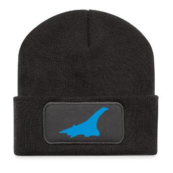 Concorde - Recycled Patch Beanie - dark grey - Front