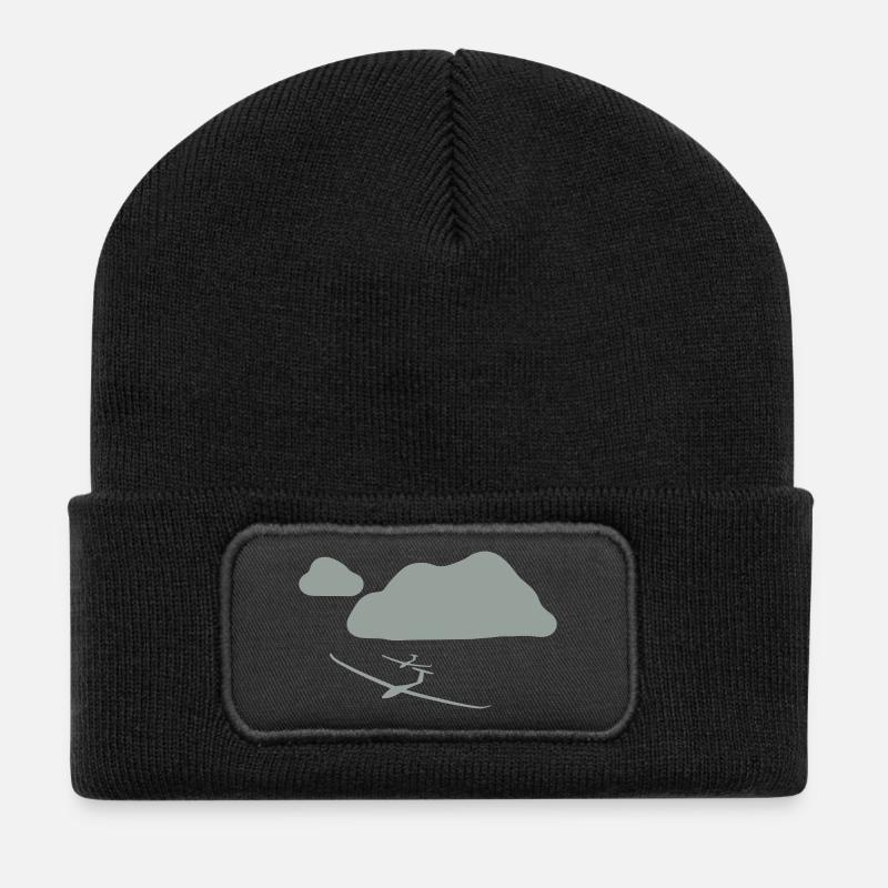 Gliding 4 - Recycled Patch Beanie - black