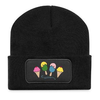 Eis - Recycled Patch Beanie - black - Front