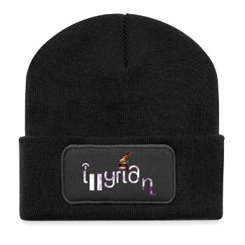 Illyrian - Recycelte Patch Beanie - Schwarz - Vorne
