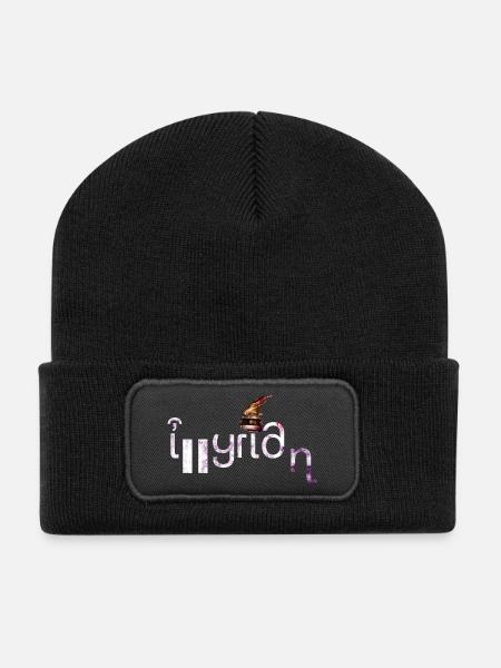Illyrian - Recycelte Patch Beanie - Schwarz