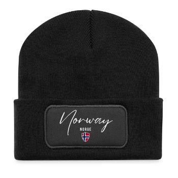 Norwegian pride, Norwegian patriot - Recycled Patch Beanie - black - Front