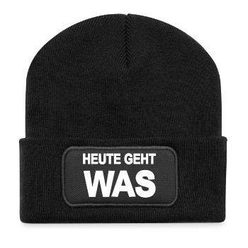 Drôle - Beanie recyclé à patch - noir - Devant