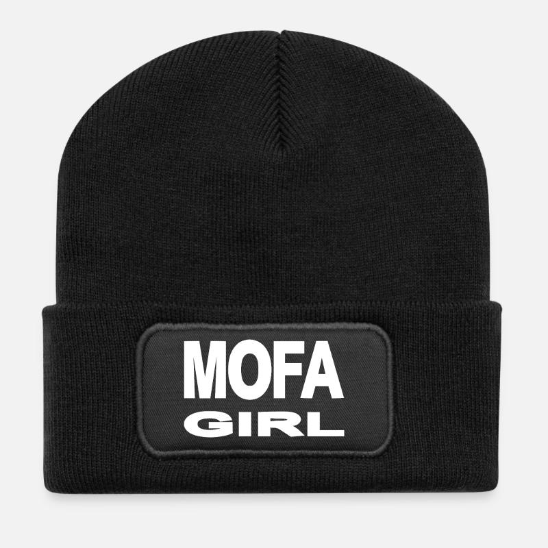 Mofa - Recycelte Patch Beanie - Schwarz