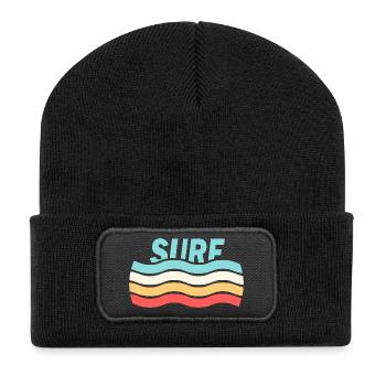 Surf - Recycled Patch Beanie - black - Front