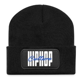 Hip Hop Culture - Recycled Patch Beanie - black - Front