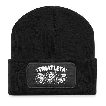 Gaming - Recycelte Patch Beanie - Schwarz - Vorne