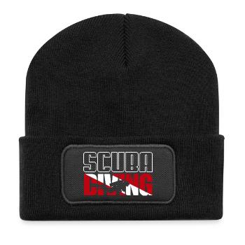 SCUBA Diving / Tauchen / busseig / Mergulho / Diving - Recycled Patch Beanie - black - Front