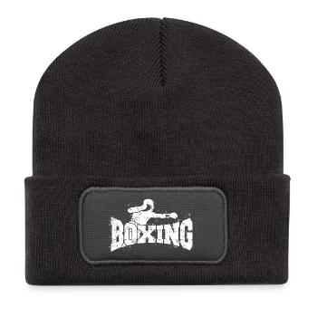 Boxen - Boxer - Recycelte Patch Beanie - Dunkelgrau - Vorne