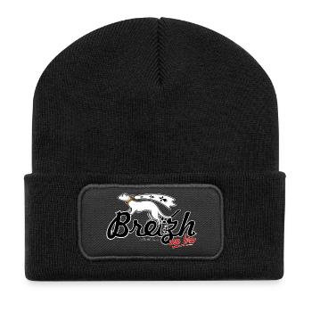 Breizh ma bro (Bretagne mon pays) - Beanie recyclé à patch - noir - Devant