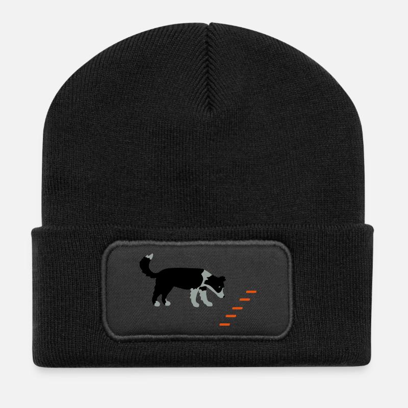 Obedience 1 - Beanie recyclé à patch - noir