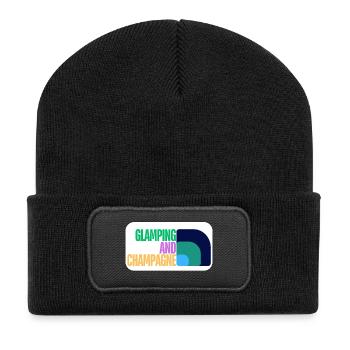 Glamping - Recycled Patch Beanie - black - Front